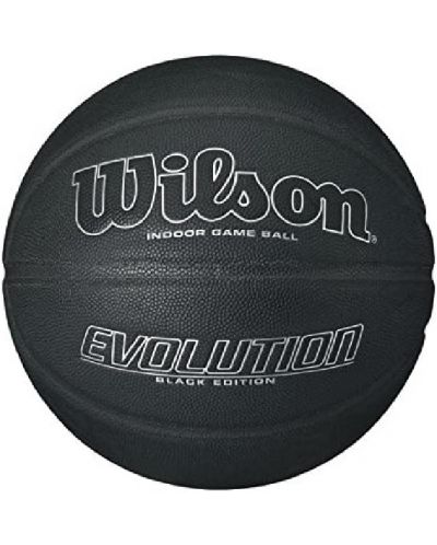 Баскетболна топка Wilson - Evolution, размер 7, черна - 1