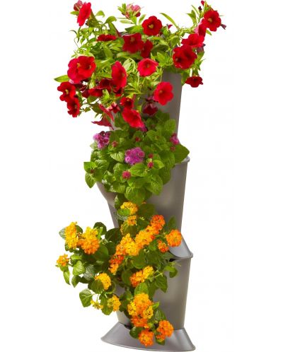 Базов комплект за засаждане Gardena - NatureUp!, 17 х 17 х 54 cm, за 3 растения - 3