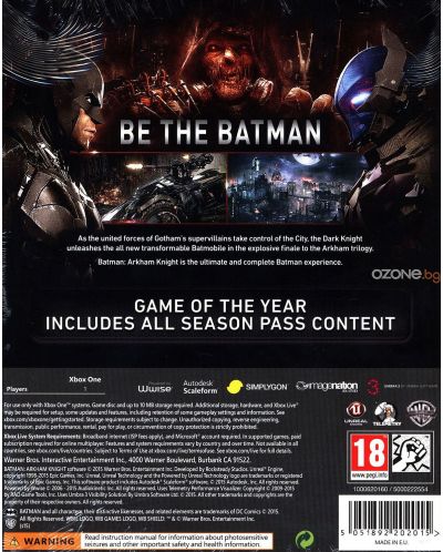 Batman Arkham Knight GOTY (Xbox One) - 13