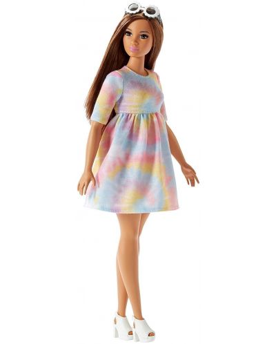 Кукла Mattel Barbie Fashionista - To Tie Dye Curvy, #77 - 2