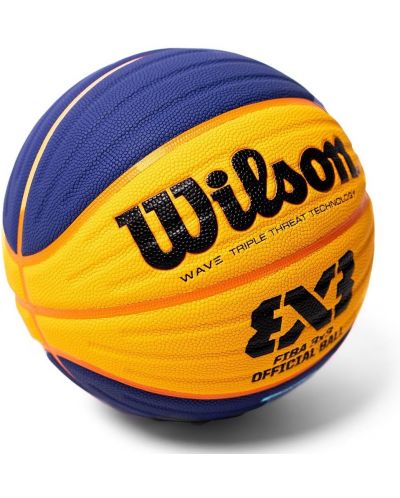 Баскетболна топка Wilson - Fiba 3X3, размер 6 - 2
