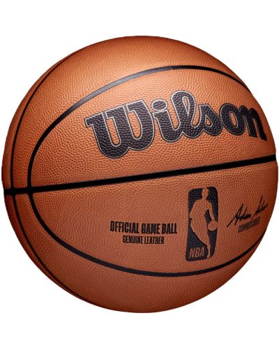 Баскетболна топка Wilson - NBA Official Game, размер 7 - 3