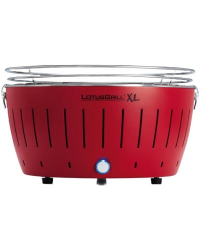 Преносимо барбекю LotusGrill XL - 43.5 х 24.1 cm, с чанта, червено - 1