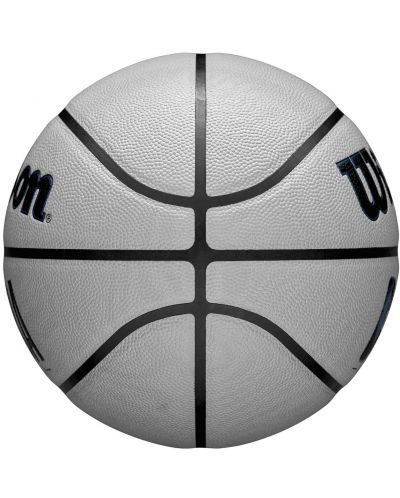 Баскетболна топка Wilson - NBA Forge Pro UV, размер 7, сива - 4