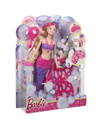 Barbie - Барби русалка със сапунени мехурчета - 7
