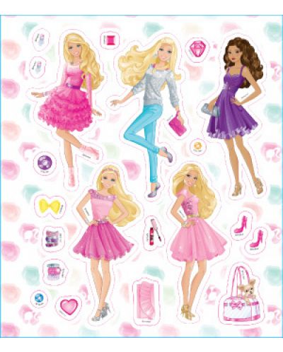 Barbie: Наръчник на дизайнера (лепенки и шаблони) - 2