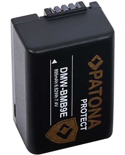 Батерия Patona - Protect, заместител на Panasonic DMW-BMB9, черна - 1