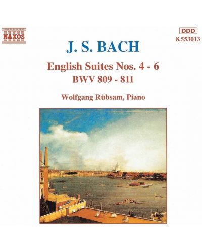 Bach: English Suites Nos. 4-6 (CD) - 1