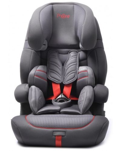 Детско столче за кола Babyauto - Ziti Fix Sport, сиво, 9-36 kg