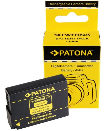 Батерия Patona - заместител на Panasonic DMW-BLD10, черна - 3