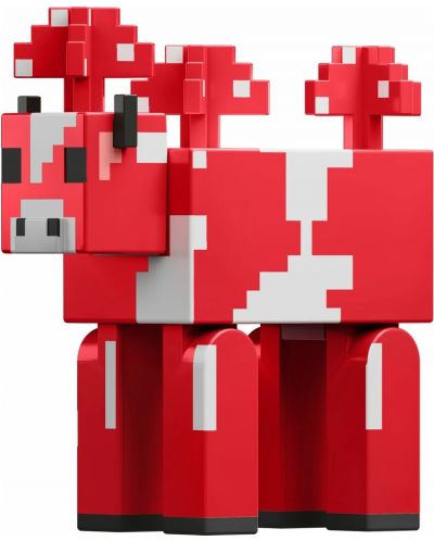 Базова фигура Minecraft - Mooshroom, 8 cm  - 2