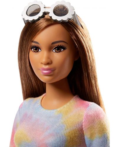 Кукла Mattel Barbie Fashionista - To Tie Dye Curvy, #77 - 3