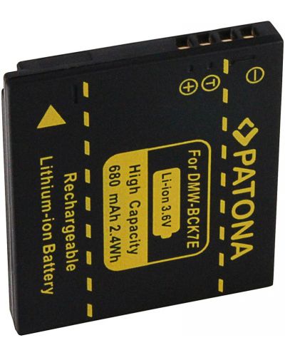 Батерия Patona - заместител на Panasonic DMW-BCK7E, черна - 1