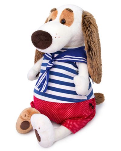 Плюшена играчка Budi Basa - Кученце Бартоломей, моряче, 27 cm - 3