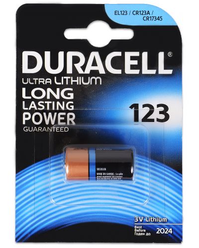 Батерия Duracell Special - 123, 1 брой - 1
