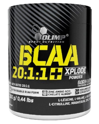 BCAA 20:1:1, кола, 200 g, Olimp - 1