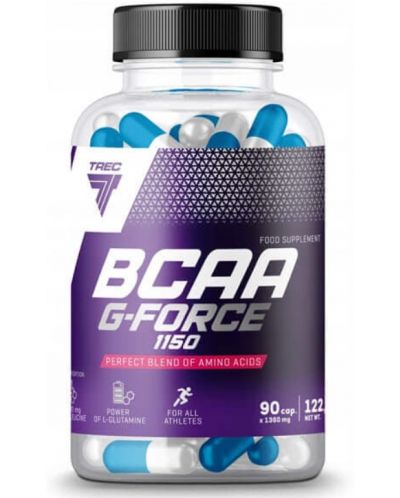 BCAA G-Force 1150, 90 капсули, Trec Nutrition - 1