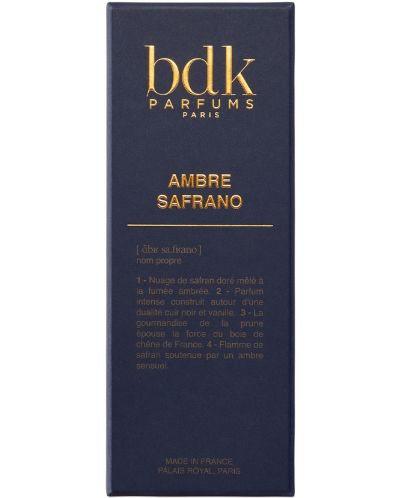 Bdk Parfums Exclusive Парфюмна вода Ambre Safrano, 100 ml - 3