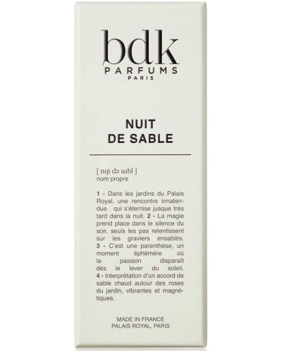 Bdk Parfums Parisienne Парфюмна вода Nuit de Sable, 100 ml - 3