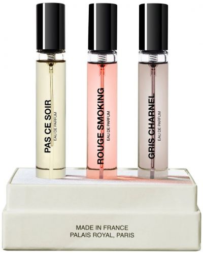 Bdk Parfums Parisienne Комплект EDP - Gris Charnel, Pas ce Soir, Rouge Smoking, 3 x 10 ml - 1