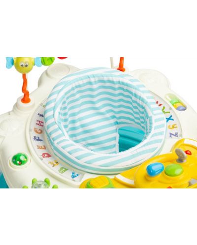 Бебешка проходилка Caretero Toyz - Hip Hop, Light Blue  - 9