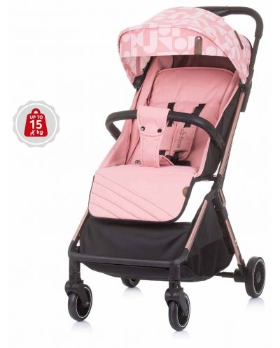 Бебешка лятна количка Chipolino - Easy Go, Розова вода - 1
