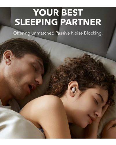 Безжични слушалки Anker - Soundcore Sleep A20, TWS, бели - 6