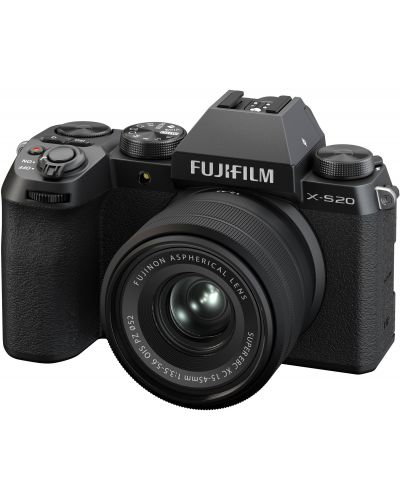 Безогледален фотоапарат Fujifilm - X-S20, XC 15-45mm, f/3.5-5.6 OIS PZ - 2