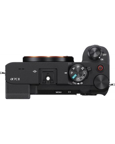 Безогледален фотоапарат  Sony - A7C II, 33MPx, Black - 8