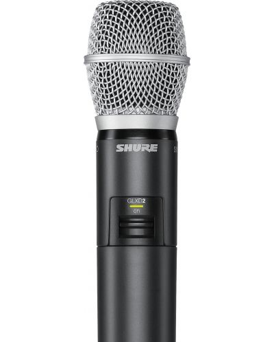 Безжичен микрофон Shure - GLXD2/SM86, черен - 1