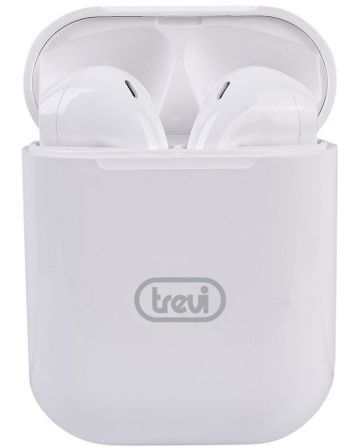 Безжични слушалки Trevi - HMP 1222 Air Mini, TWS, бели - 1
