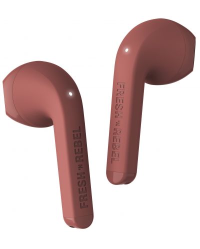 Безжични слушалки Fresh N Rebel - Twins 1, TWS, Safari Red - 4