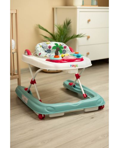 Бебешка проходилка 2 в 1 Caretero Toyz - Surf, Blоssоm  - 9