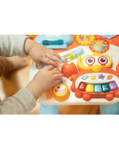 Бебешка проходилка 2 в 1 Caretero Toyz - Spark, Pink  - 7