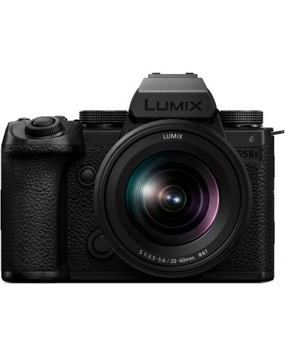 Безогледален фотоапарат Panasonic Lumix S5 IIX + S 20-60mm, f/3.5-5.6 - 1