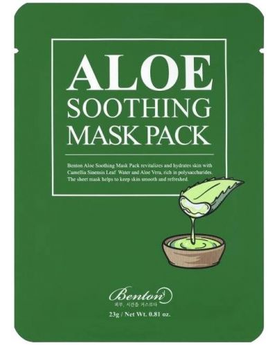 Benton Aloe Лист маска за лице, 23 g - 1