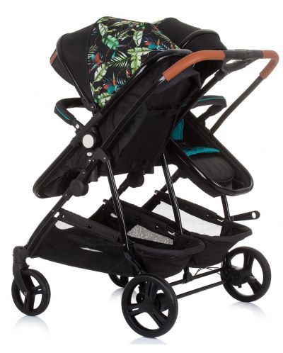 Бебешка количка за близнаци Chipolino - Дуо Смарт, екзотик - 3