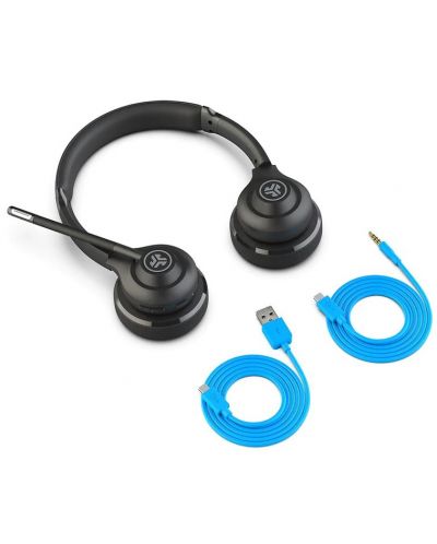 Безжични слушалки с микрофон JLab - Go Work, черни - 5
