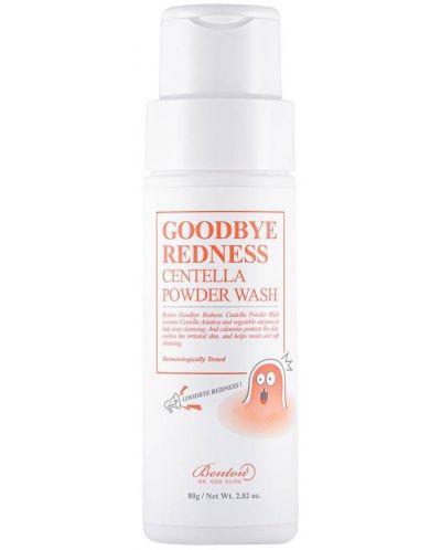 Benton Goodbye Redness Почистваща пудра Centella, 80 g - 1