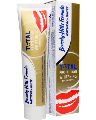 Beverly Hills Formula Natural White Паста за зъби Total Protection Whitening, 100 ml - 1