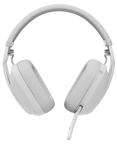 Безжични слушалки с микрофон Logitech - Zone Vibe 100, бели/сиви - 5