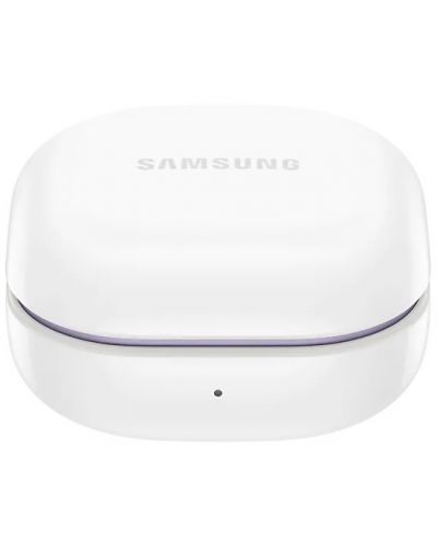 Безжични слушалки Samsung - Galaxy Buds2, TWS, ANC, Lavender - 7