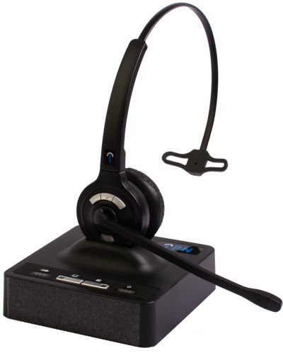 Безжична слушалка с микрофон IPN - W980 Mono Dect, черна - 1
