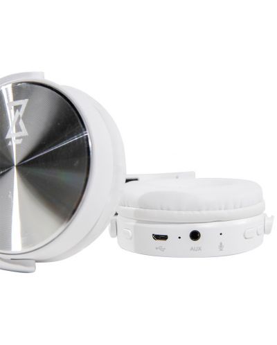 Безжични слушалки с микрофон Trevi - DJ 12E50 BT, бели - 4