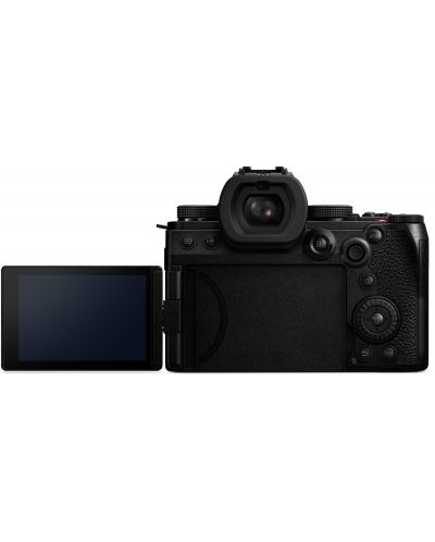 Безогледален фотоапарат Panasonic - Lumix S5 IIX, 24.2MPx, черен - 3