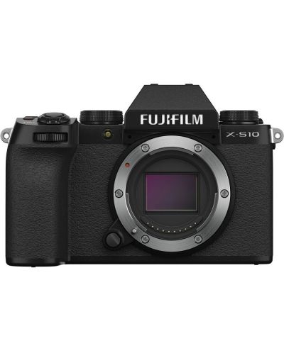 Безогледален фотоапарат Fujifilm - X-S10, XF 18-55mm, черен - 4