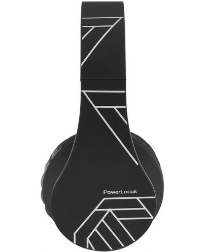 Безжични слушалки PowerLocus - P1, черни/сребристи - 5