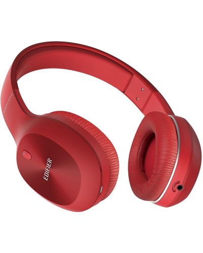 Безжични слушалки Edifier - W 800 BT Plus, червени - 2