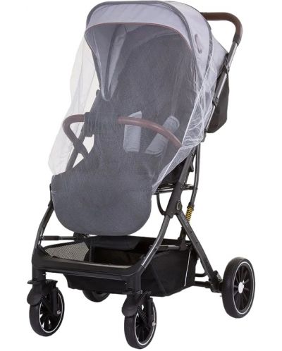 Бебешка лятна количка Chipolino - Combo, сребърно сива - 3