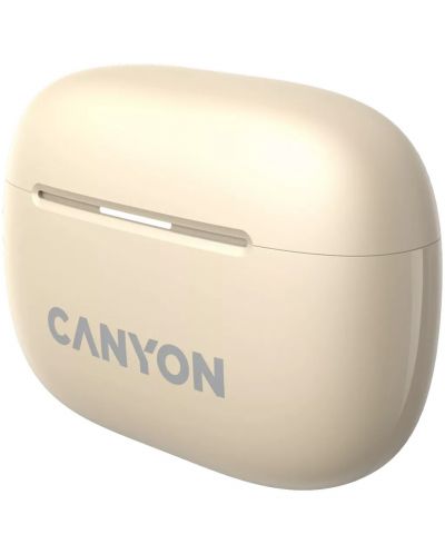 Безжични слушалки Canyon - CNS-TWS10, ANC, бежови - 6